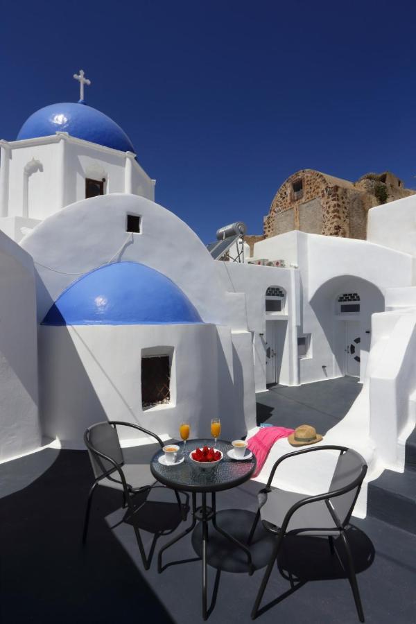 Church And Cave - Santorini Private Residences Мессария Экстерьер фото