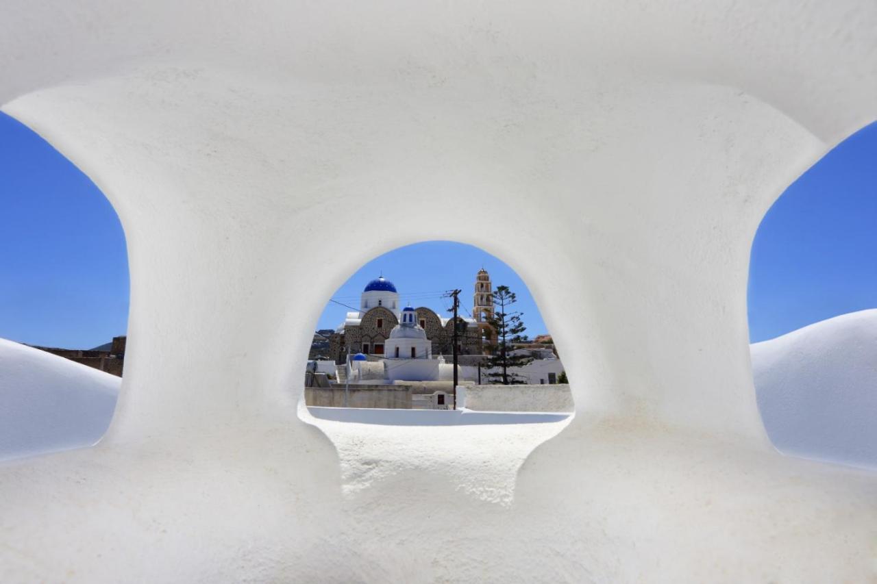 Church And Cave - Santorini Private Residences Мессария Экстерьер фото
